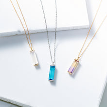 画像をギャラリービューアに読み込む, K10YG ametrine necklace アメトリン ネックレス