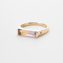 画像をギャラリービューアに読み込む, K10YG ametrine & diamond ring アメトリン & ダイヤモンド リング