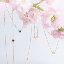 画像をギャラリービューアに読み込む, K10YG blue topaz chain bracelet ブルートパーズ チェーン ブレスレット