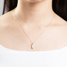 画像をギャラリービューアに読み込む, K10YG white chalcedony necklace ホワイトカルセドニー ネックレス