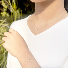 画像をギャラリービューアに読み込む, K10YG milky opal bracelet ミルキーオパール ブレスレット