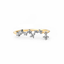 画像をギャラリービューアに読み込む, PT900/K10YG diamond ring ダイヤモンド リング