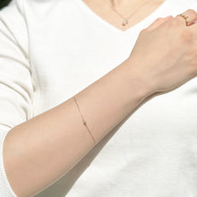 画像をギャラリービューアに読み込む, K10YG AKOYA pearl & diamond bracelet アコヤパール & ダイヤモンド ブレスレット