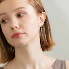 画像をギャラリービューアに読み込む, citrine cullet swing pierced earrings シトリン カレット スウィング ピアス イヤリング