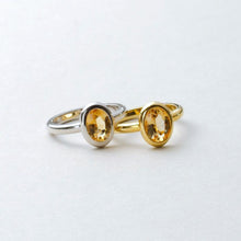 画像をギャラリービューアに読み込む, citrine dew ring シトリン ドゥー リング