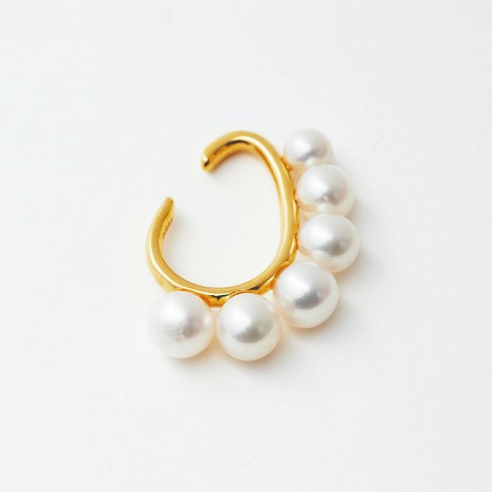 freshwater pearl ear cuff フレッシュウォーター パール イヤーカフ