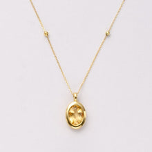 画像をギャラリービューアに読み込む, citrine dew necklace シトリン デュー ネックレス