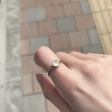 画像をギャラリービューアに読み込む, royal blue moon stone & diamond ring ロイヤルブルームーンストーン & ダイヤモンド リング