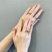 画像をギャラリービューアに読み込む, white quartz dew ring ホワイトクォーツ ドゥー リング