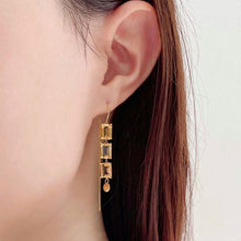 画像をギャラリービューアに読み込む, citrine single pierced earring シリトン シングル ピアス イヤリング