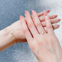 画像をギャラリービューアに読み込む, milky opal ring ミルキーオパール リング