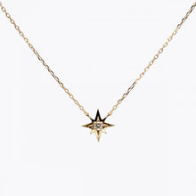 画像をギャラリービューアに読み込む, K10YG diamond necklace イエローゴールド ダイヤモンドネックレス