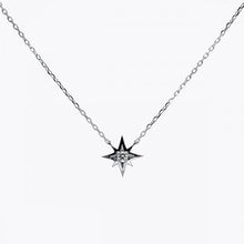 画像をギャラリービューアに読み込む, K10WG diamond necklace ホワイトゴールド ダイヤモンド ネックレス