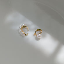 画像をギャラリービューアに読み込む, freshwater pearl ear cuff フレッシュウォーター パール イヤーカフ
