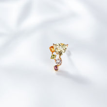 画像をギャラリービューアに読み込む, yellow bouquet single pierced earring イエローブーケ シングル ピアス イヤリング
