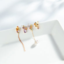 画像をギャラリービューアに読み込む, orange bouquet single pierced earring オレンジブーケ シングル ピアス イヤリング
