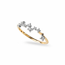 画像をギャラリービューアに読み込む, PT900/K10YG diamond ring ダイヤモンド リング
