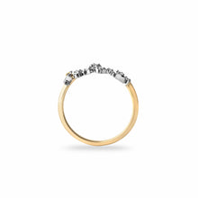 画像をギャラリービューアに読み込む, PT900/K10YG diamond ring ダイヤモンド リング
