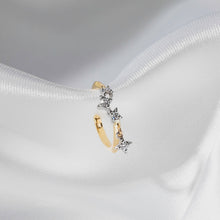 画像をギャラリービューアに読み込む, PT900/K10YG diamond ear cuff ダイヤモンド イヤーカフ
