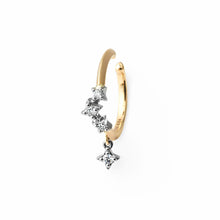 画像をギャラリービューアに読み込む, PT900/K10YG diamond ear cuff ダイヤモンド イヤーカフ
