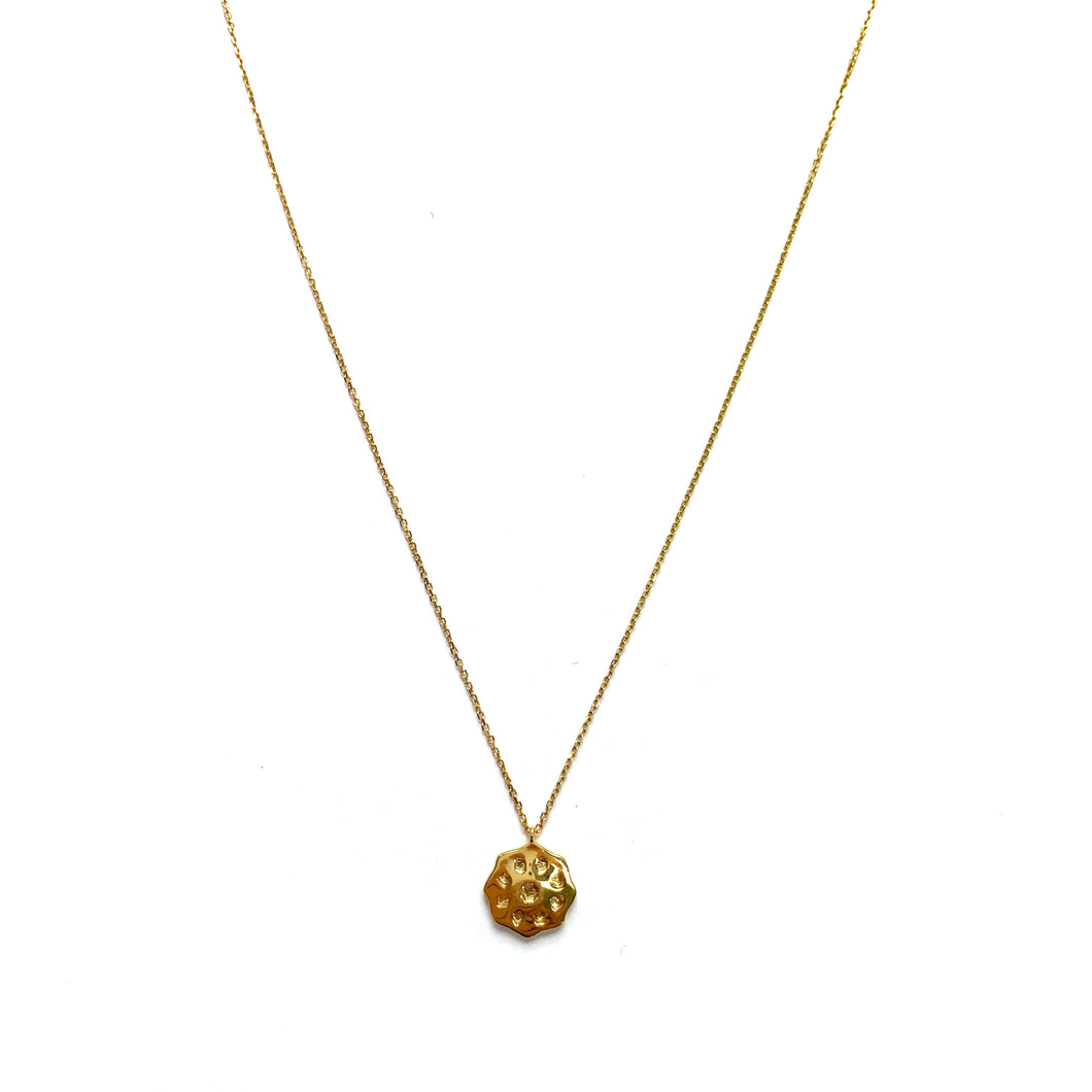 FLOATING FLOWER LONG NECKLACE フローティング フラワー ロングネックレス