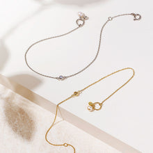 画像をギャラリービューアに読み込む, PT900 AKOYA pearl &amp; diamond bracelet  アコヤパール &amp; ダイヤモンド ブレスレット

