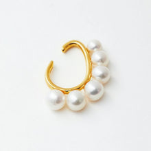 画像をギャラリービューアに読み込む, freshwater pearl ear cuff フレッシュウォーター パール イヤーカフ
